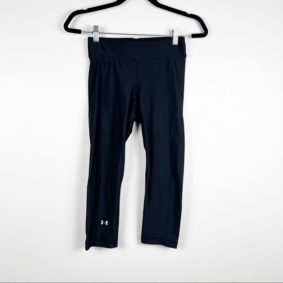 UNDER Armour Compression Athletic‎ Leggings Black Sm - Picture 1 of 6